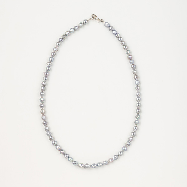 GRAY AKOYA BAROOQUE CLASSIC NECKLACE